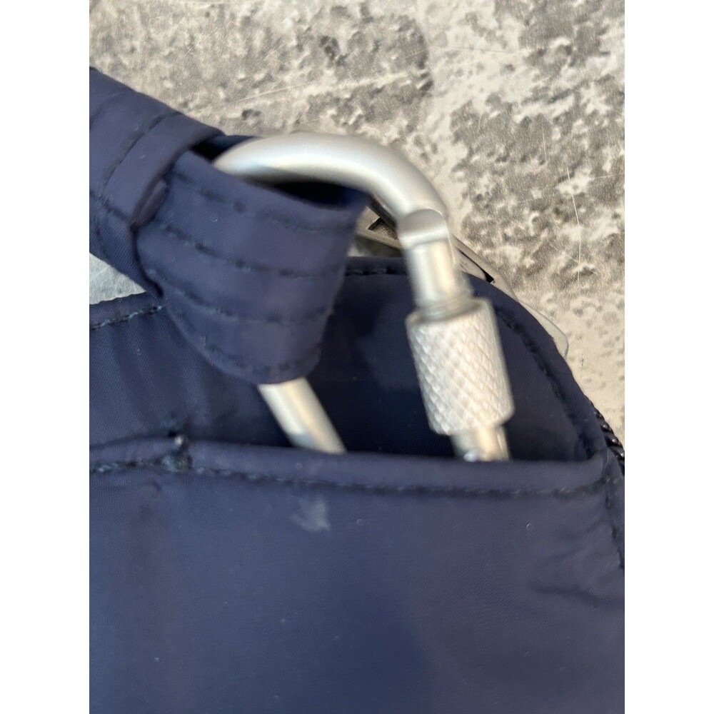 Travelon Anti-theft Classic Light Convertible Small Crossbody Bag Navy Silver - Picture 9 of 12